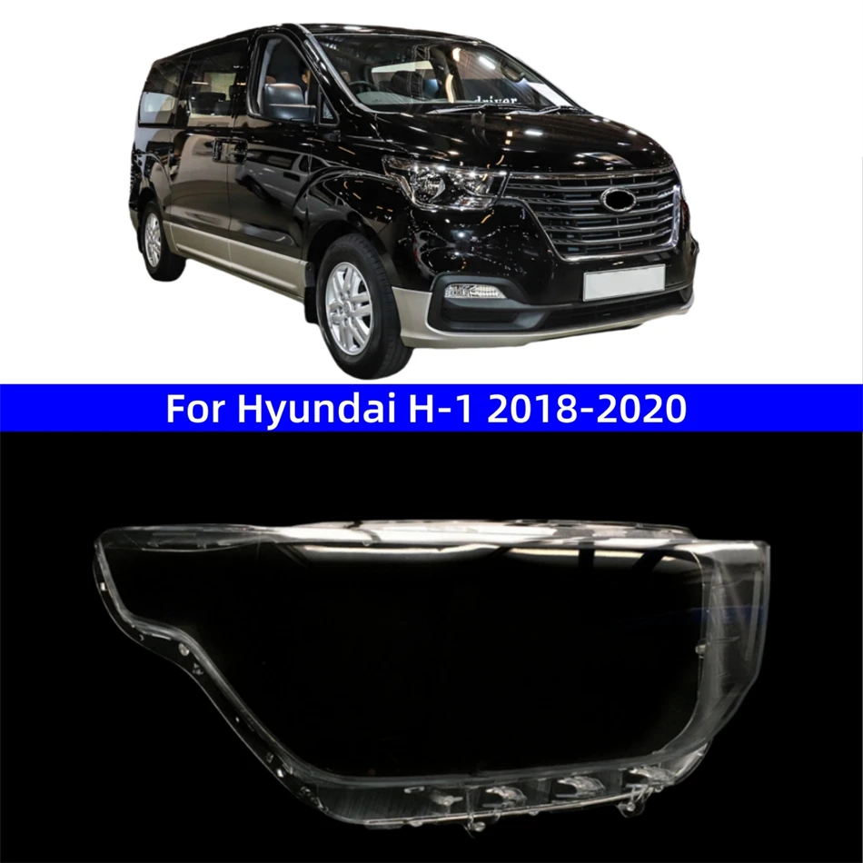 

For Hyundai H-1 2018 2019 2020 Accessories Cars Lampcover Caps Headlamp Car Front Headlight Lens Cover Lights Shell
