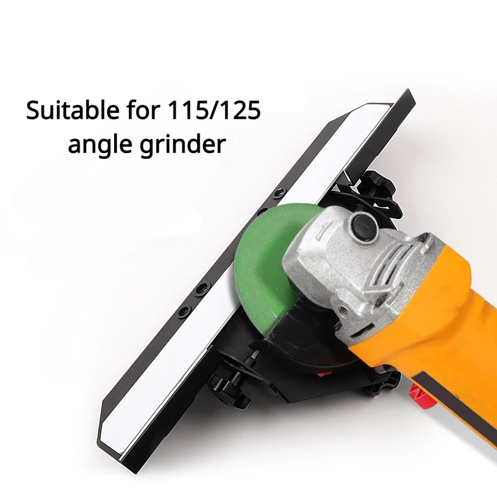 Angle Grinder Chamfer Bracket 115/125 Type Professional Tile Stand 45 Degree Aluminum Alloy Diagonal Angle Chamfer Support Tool