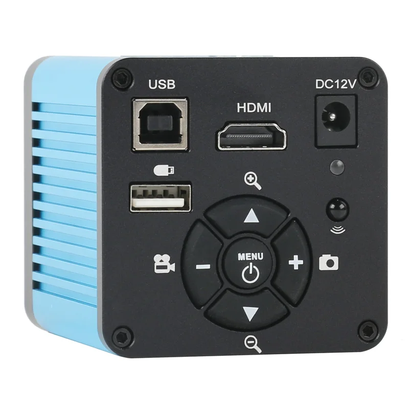 UHD 4K 8.3MP HDMI USB إخراج فيديو مجهر مختبر لحام صناعي PCB إصلاح لحام كاميرا إلكترونية مجهر رقمي #2