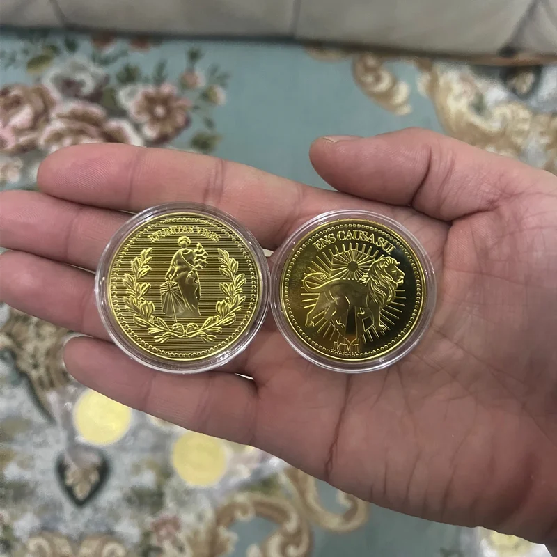 John Wick Continental Hotel Gold Coin Coletando Moedas, adereços Cosplay, alta qualidade Acessórios Coleção