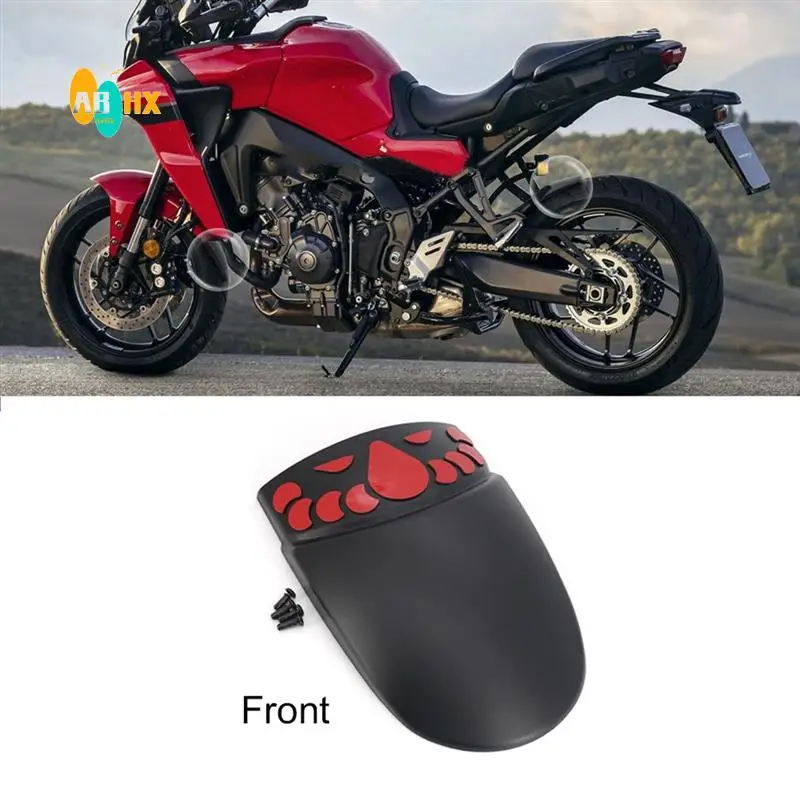 

ABHX-Plastic Motorcycle Mudguard Rear Extender Extension For Yamaha MT-09 MT09 MT 09 SP Tracer 9 Tracer 900 GT 2021