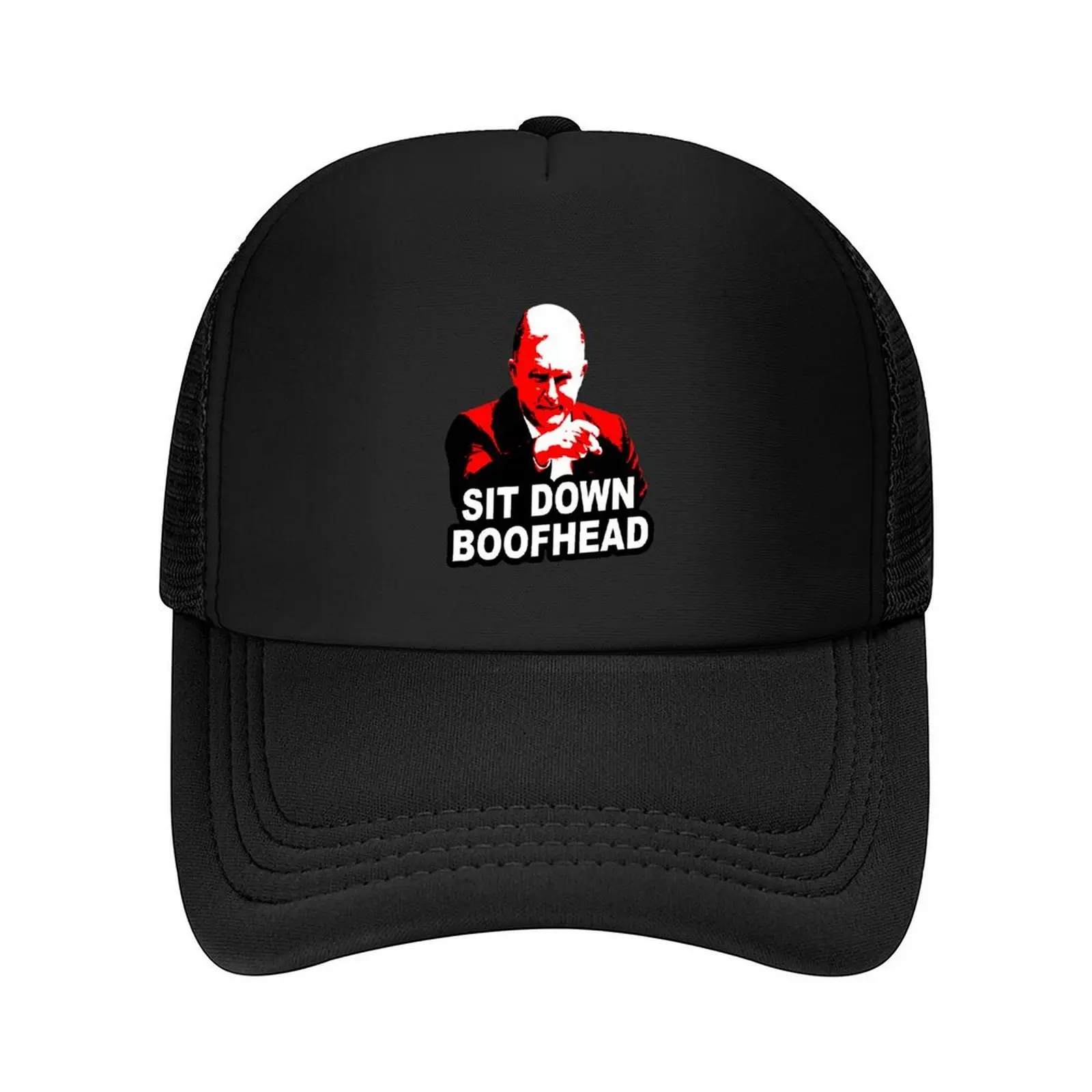 sit down boofhead Baseball Cap golfhoed echte Trucker Cap Zonnehoed harde hoed voor heren Dames