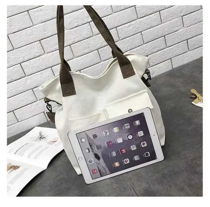 سنوبيس حقائب من القماش الكرتون لطيف الطلاب حقيبة يد حقيبة كتف الموضة سعة كبيرة للمتسوقين حمل عادية أنثى عبر الجسم هدية #6