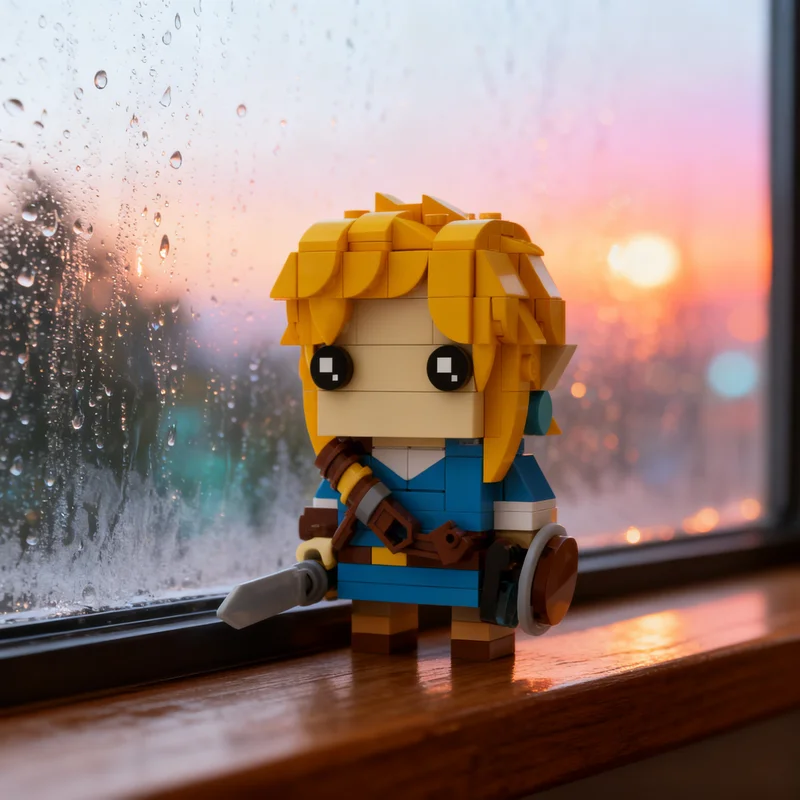 

Набор строительных блоков MOC Link Breath Of The Wild Brickheadz, 252 детали, конструктор, игрушка для сборки, рождественский подарок, креативная идея для самостоятельной сборки