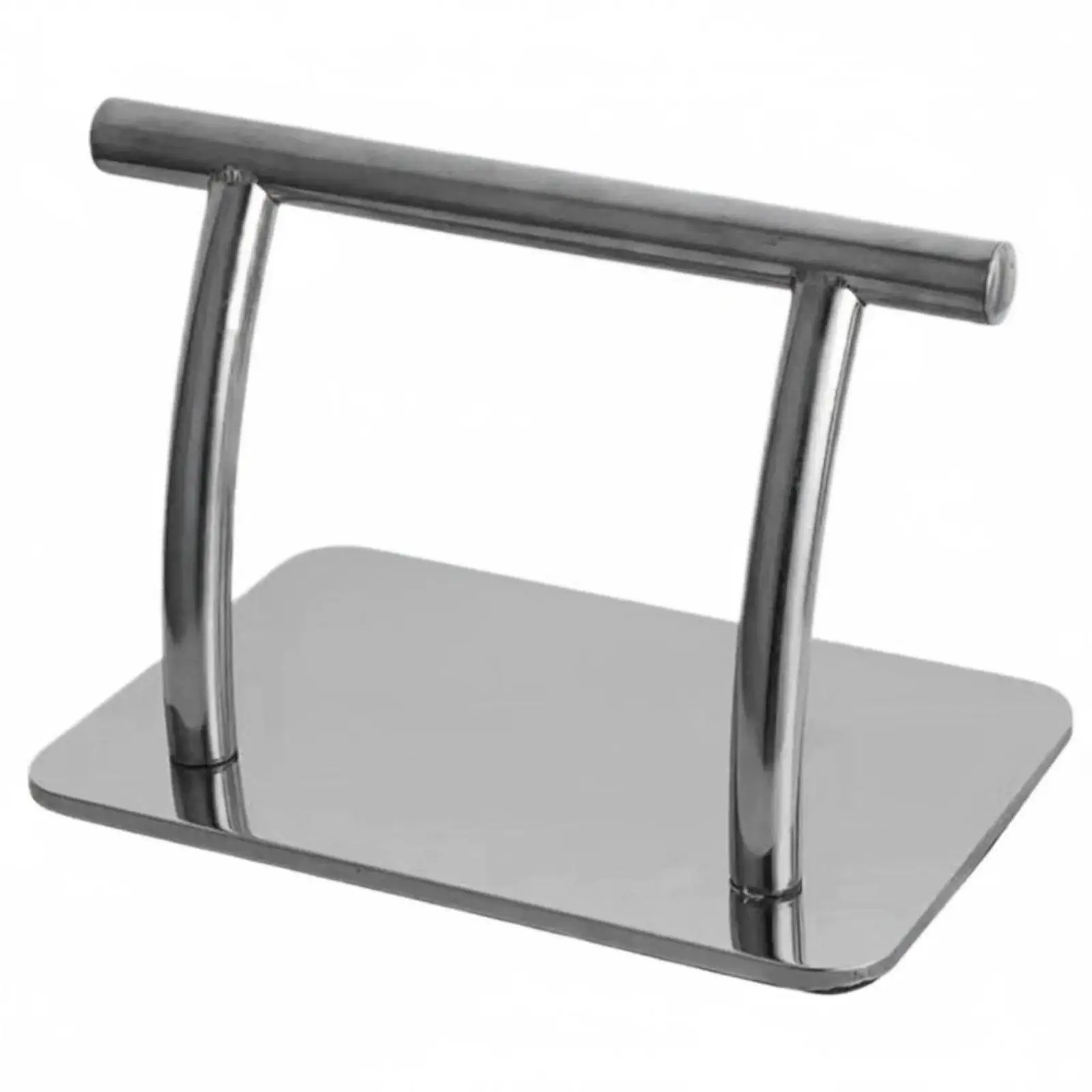 Portable Barber Chair Footrest Stainless Steel Foot Support for Hair Stylist Salon Furniture Accessory