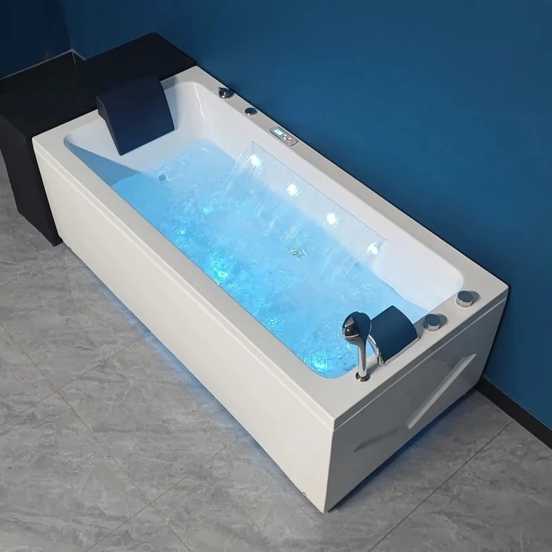 

Домашняя ванна для взрослых, умный массаж для серфинга, термостатическая ванна-водопад, самоочищающийся душ, встроенный простой