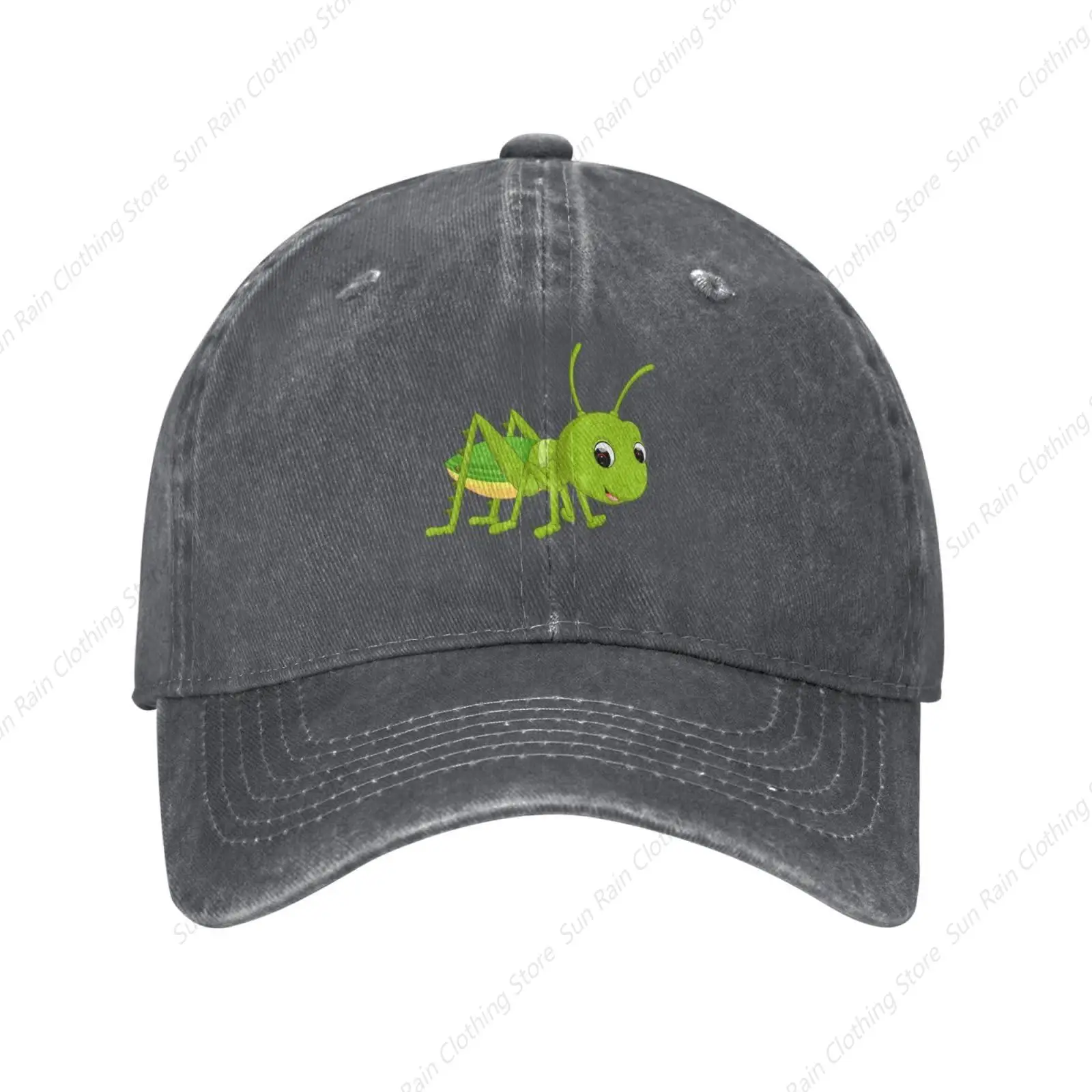 Cool Grasshopper Baseball Cap Women Men Hat Vintage Cowboy Hats Trucker Sun Caps