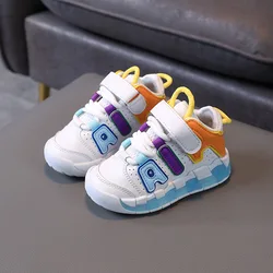 Children Sports Shoes Infant Soft-soled Toddler Shoes Fall Girls Baby Breathable Net Sneakers Fashion Kids Shoes for Boys 2023