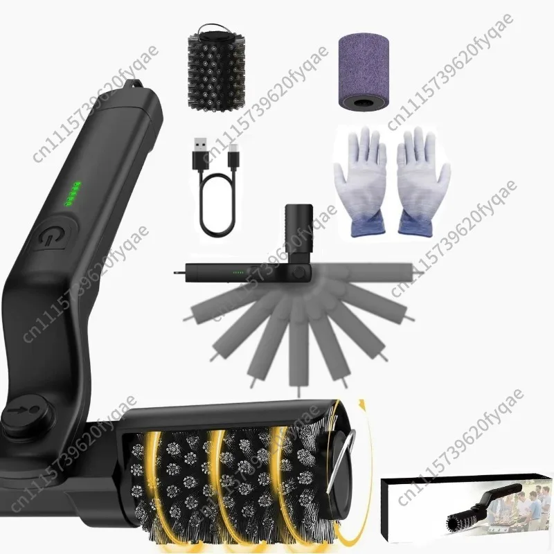 Electric Rotating BBQ Grill Cleaning Brush High Temperature Resistant Heavy Grease Remover for Barbecue Grate