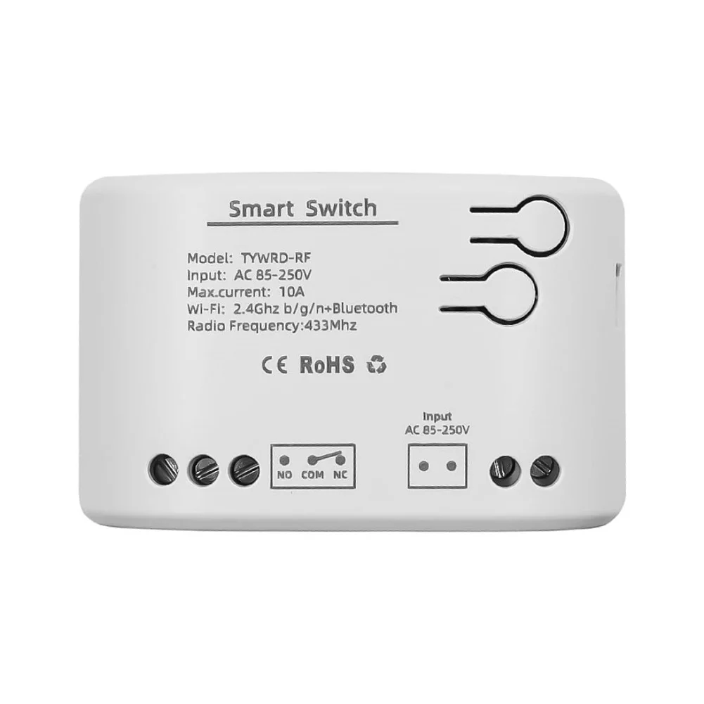 

For Home Automation AC 85-250V USB 5V WiFi Smart Switch Smart Switch Installation Guide Remote Control Self-Locking Relay