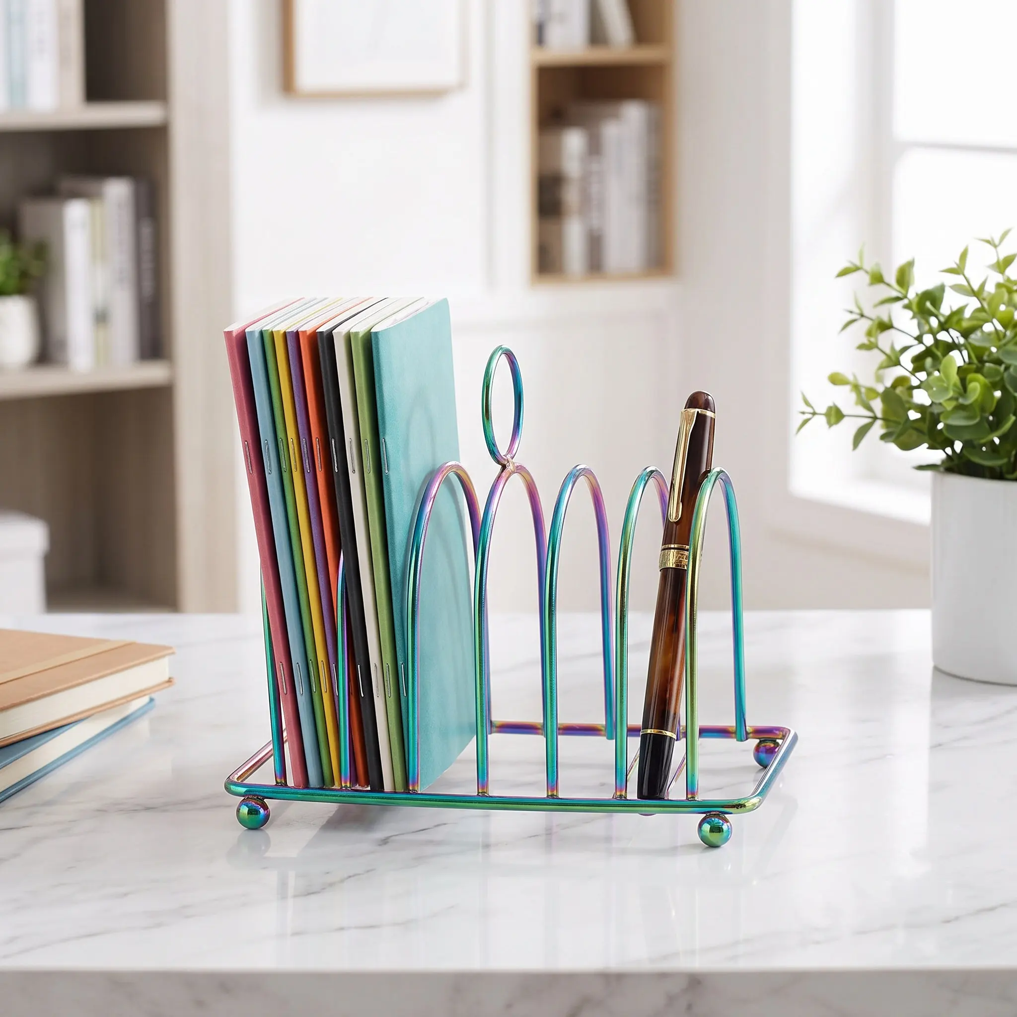 Stainless Steel Bread Slice Stand Toast Holder Rack Kitchen Countertop Multifunctional Bread Rack Storage Display
