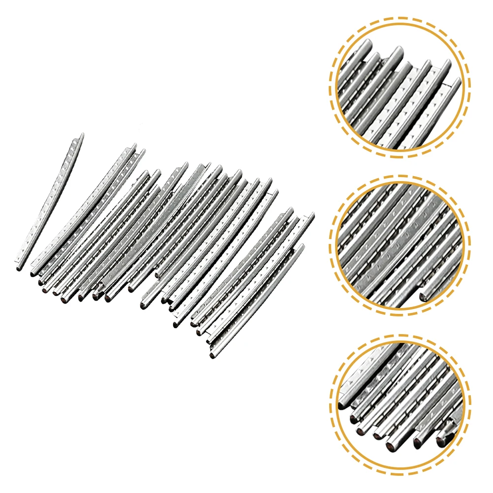 

20 Pcs Guitar Frets Wire Supplies Guitars Fingerboard Wires for Bass Stainless Steel Child