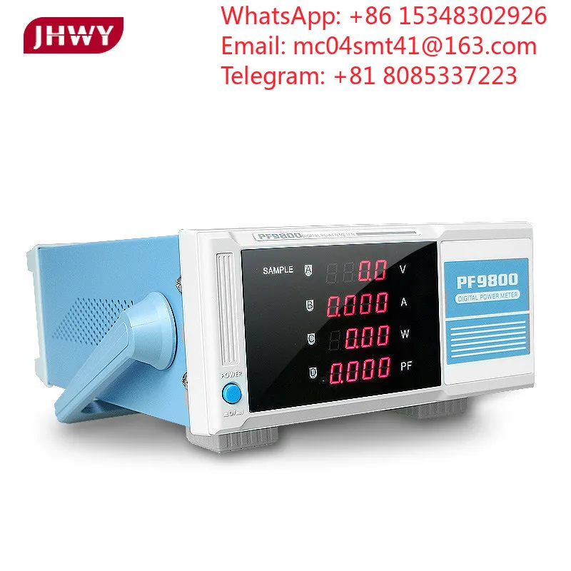 PF9800 PF9901 PF9810 Digital Power Meter Intelligent Electric Parameter Measuring Instrument For Power Supply Lighting test