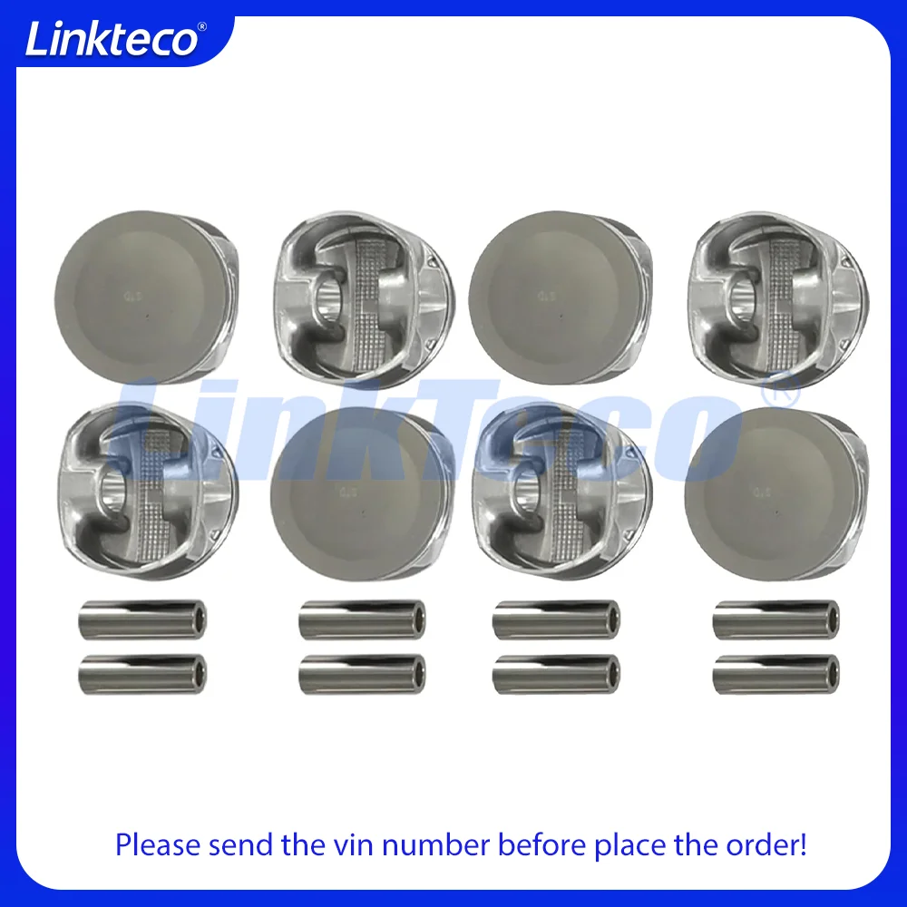 Old Type Pistons Full Gasket Bolts Set Timing Chain Kit Water & Oil Pump Fit 5.7 L For 03-08 Chrysler Jeep Dodge Ram 1500/2500