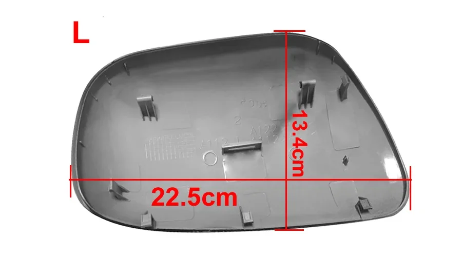 For Toyota Corolla EX 2003 2004 2005 2006 Car Accessories Rearview Mirrors Cover Rear View Mirror Shell Housing Color Painted