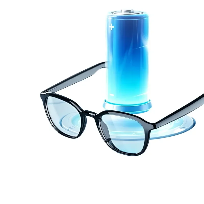 AI Smart Bluetooth Audio Glasses Men Women Anti Blue Light Lenses Wireless Headset Real Time Translation Meeting Notes