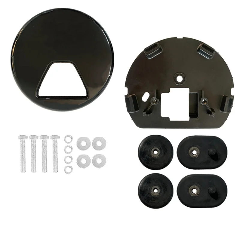 

For Jetour Traveller T2 2023-2025 Car Tailgate Rear Camera Installation Base Spare Tire Cover Fit