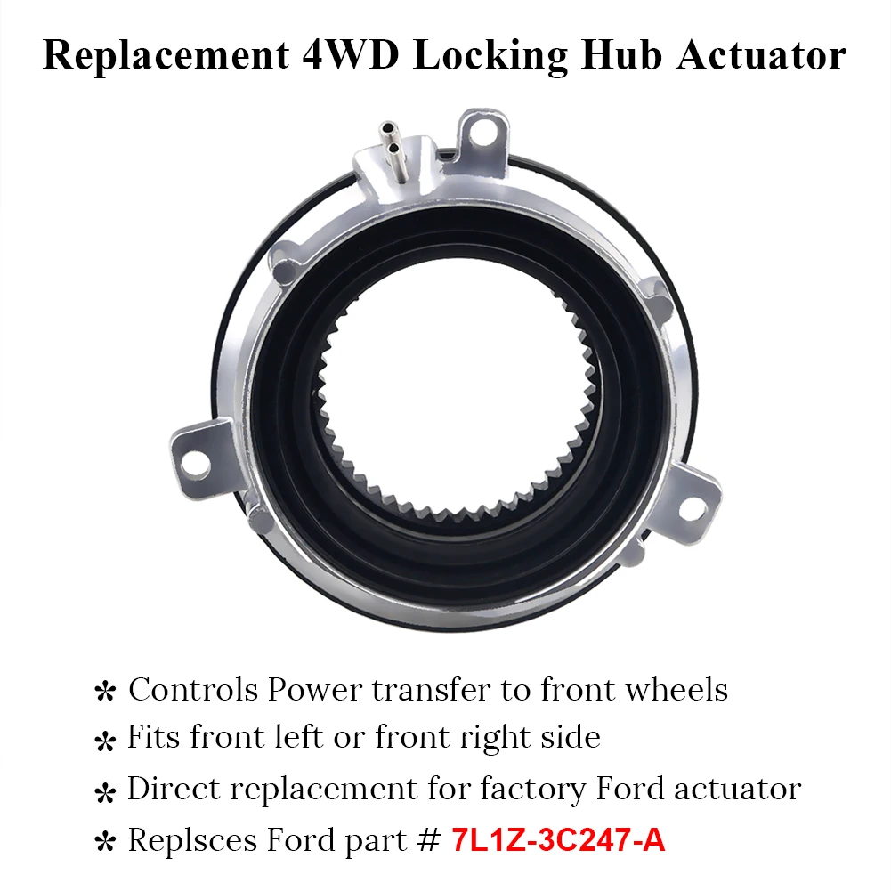 7L1Z-3C247-A 7L1Z3C247A Vacuum Hub Axle Actuator Locking 600-105 Lock Actuator For Ford F-150 4WD 2004-2015 Car Accessories 2pcs