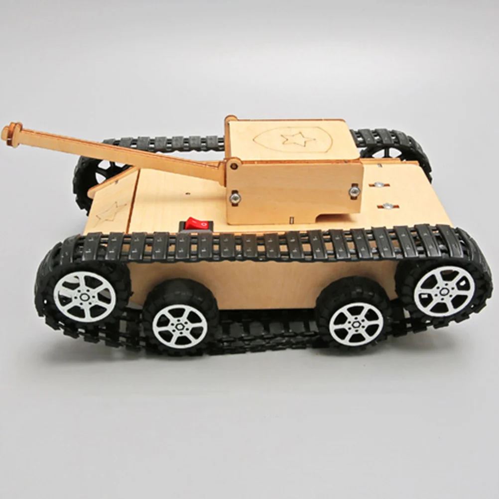 مجموعة ألعاب الخزان الكهربائي ذات الطراز القديم DIY للأطفال، البناء التعليمي اليدوي يعزز الإبداع