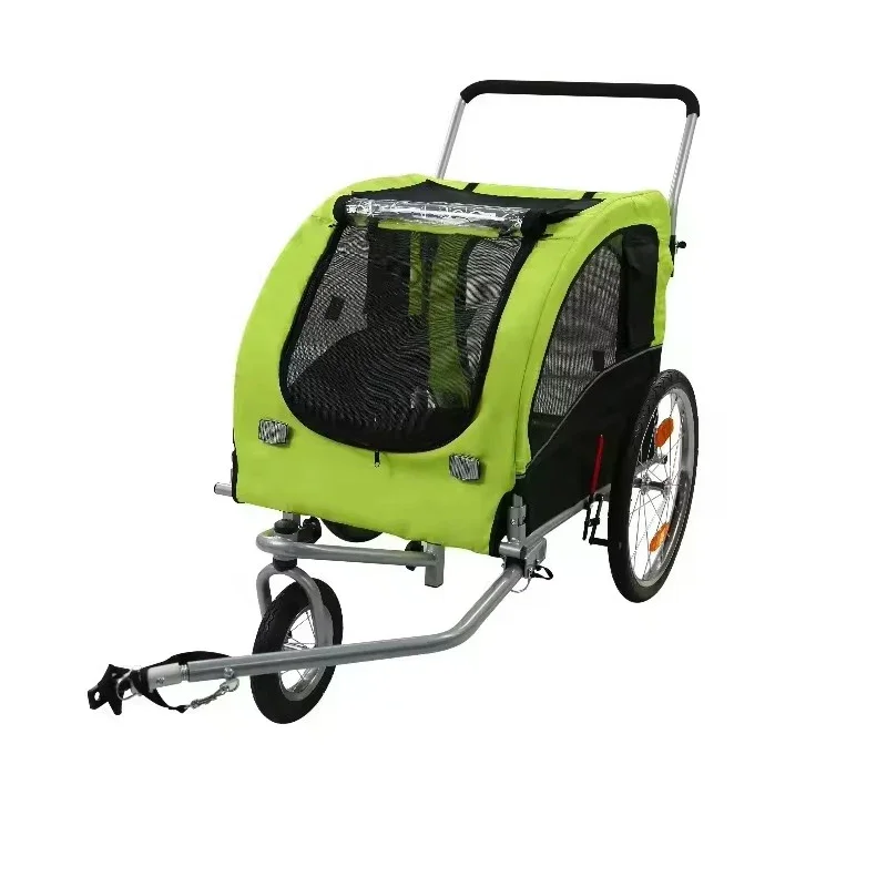 Hot Sale Travel Pet Products Trolley Electric Bike Trailer Shop Bike Bicycle Trailer Coupling Bike Camper