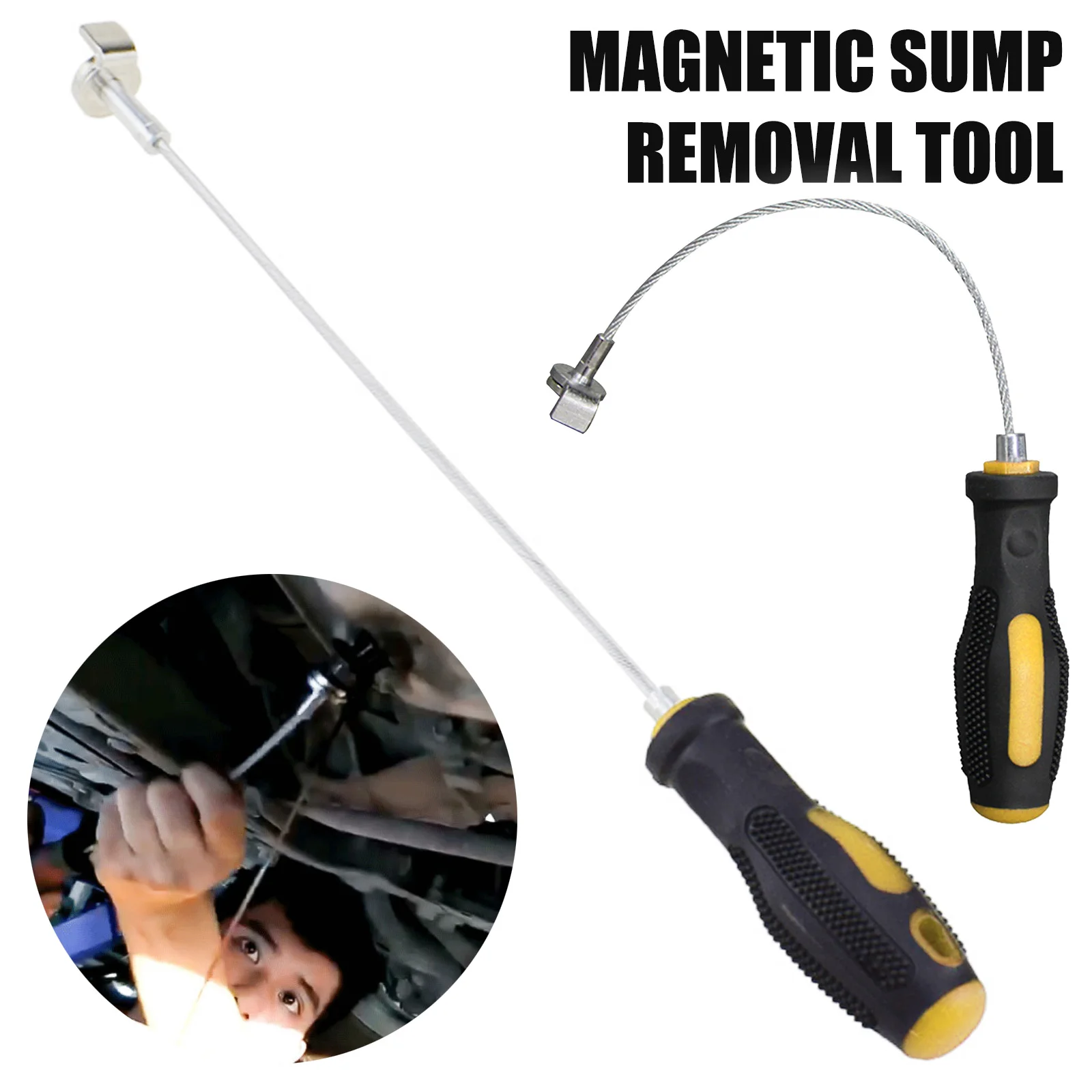 

1Pcs Oil Sump Drain Plug Key Socket with Magnetic Sump Removal Tool Auto Repair Tools Gearbox Oil Drain Screw Disassembly Tool