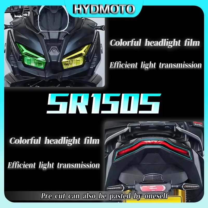 

Для Loncin VOGE SR150S sr150s 2025 фары задние фонари защитная пленка зеркало заднего вида пленка водонепроницаемый аксессуар для модификации