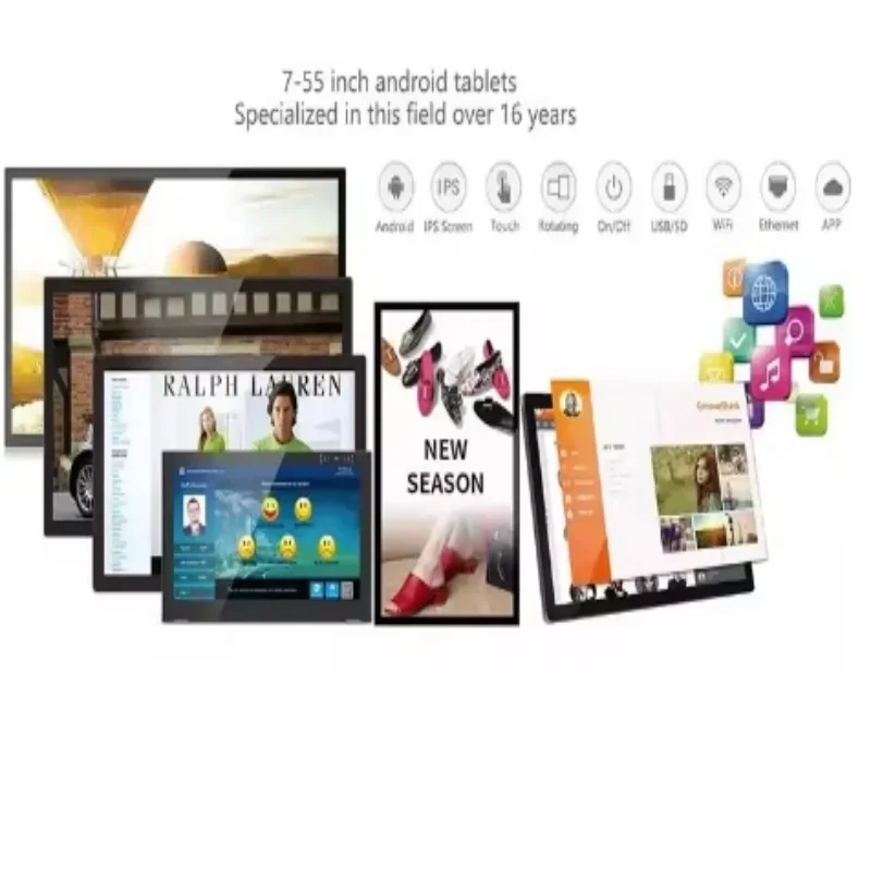 8.1 Tablet 8 Zoll L-Form gewinnt kommerziellen Android China Android Tablet PC RJ45 POS PC Android Tablet