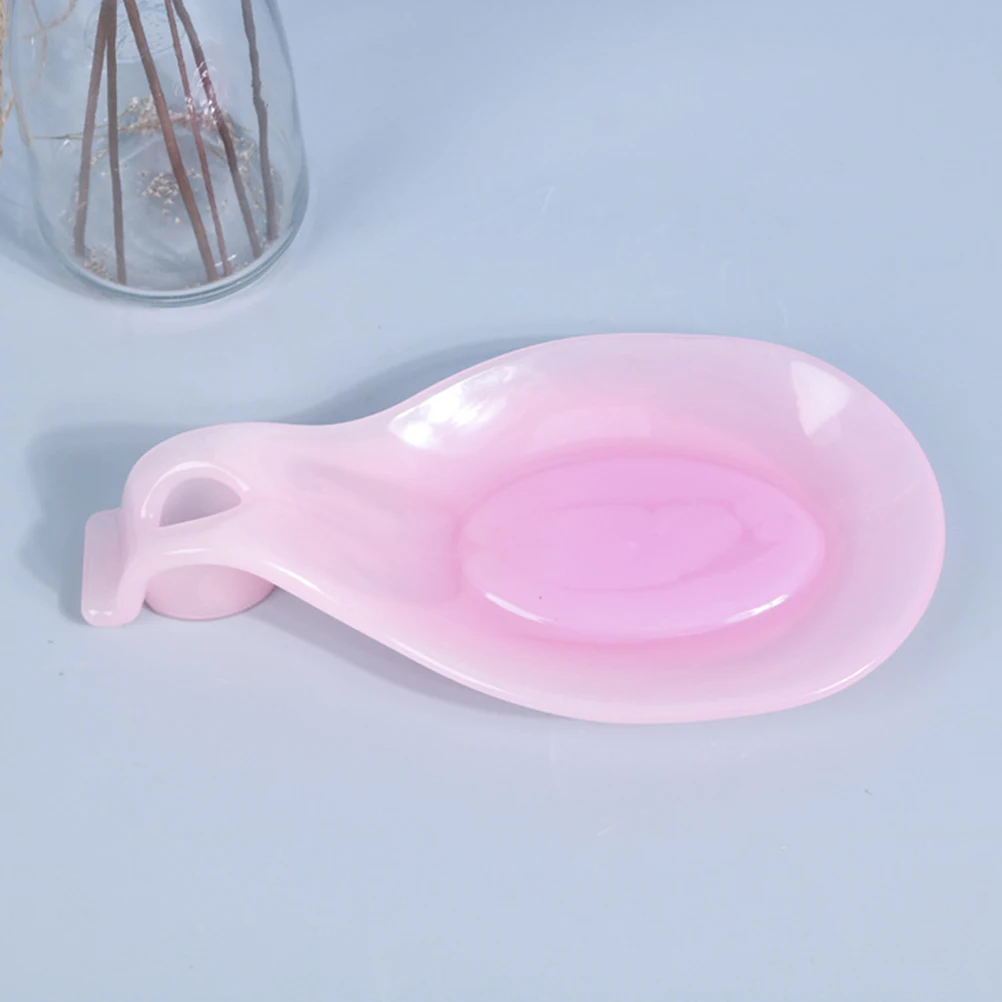 

Spoon Shape Coaster Mold DIY Mold Silicone Mold Adornment Mould Epoxy Mold