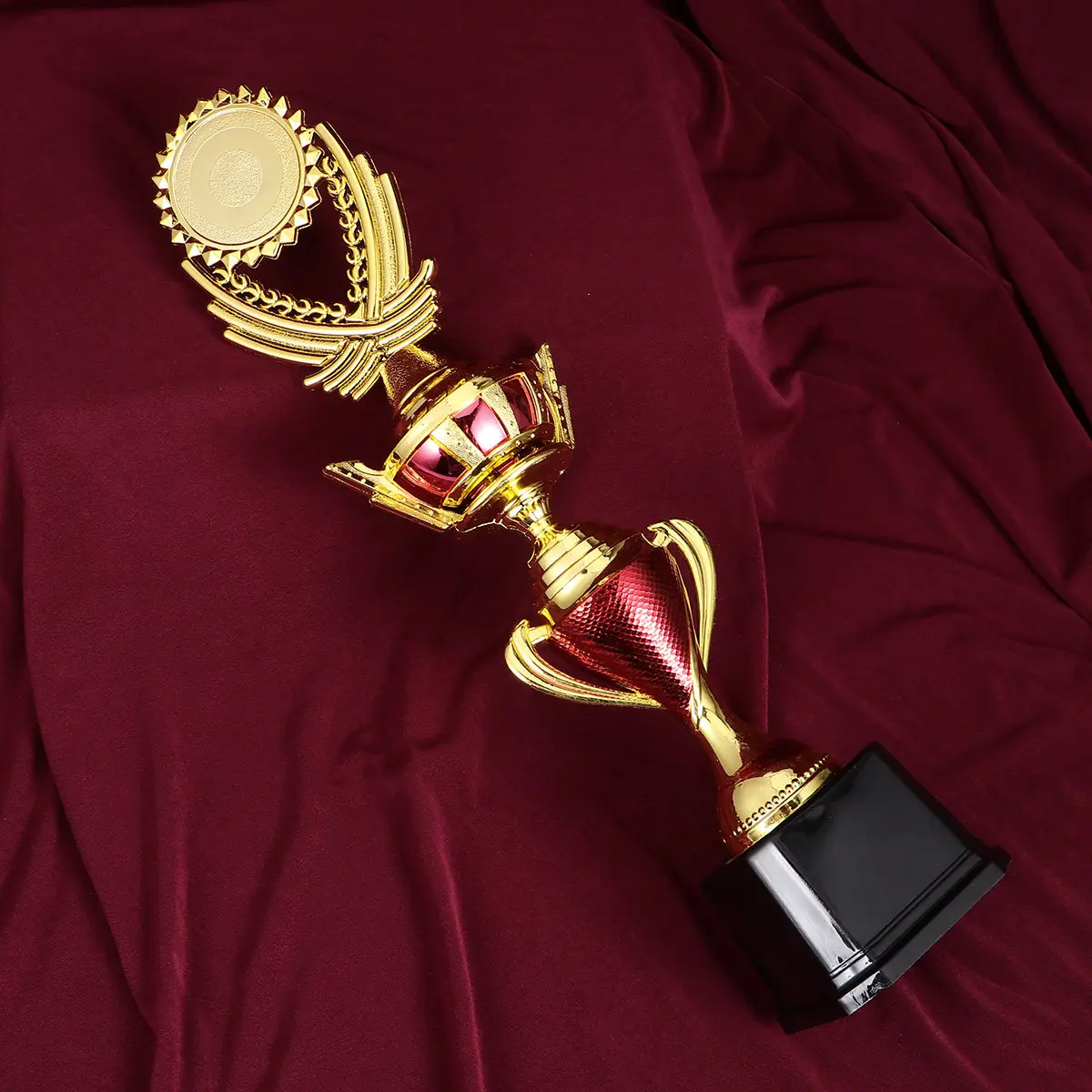 

Креативный наградной кубок 37 см из высококачественного пластика для церемоний награждения, признания достижений и домашнего декора, 1 шт.