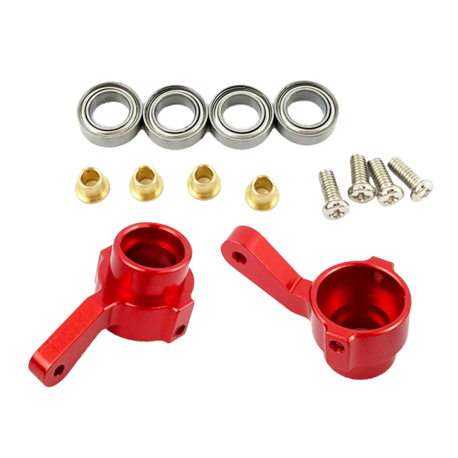 RC-Autoteile, Lenknabenträger und Aufhängungsarme aus Metalllegierung, Upgrade-Set für MN Series 1 10 Crawler Buggy