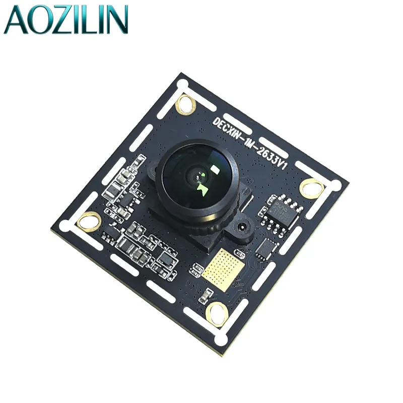 AOZLIN 720P global shutter exposure usb industrial camera module 120 frames black and white high-speed mobile capture linux