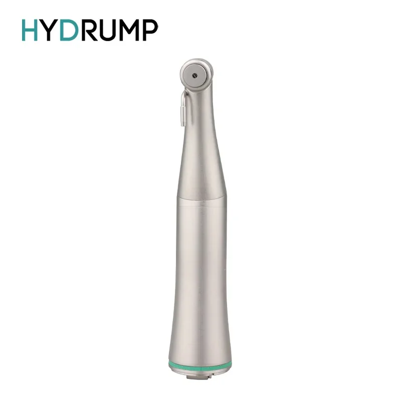 Handpiece dental de baixa velocidade com LED, fibra ótica, implante de odontologia, cabeça destacável, anel verde, 20-1