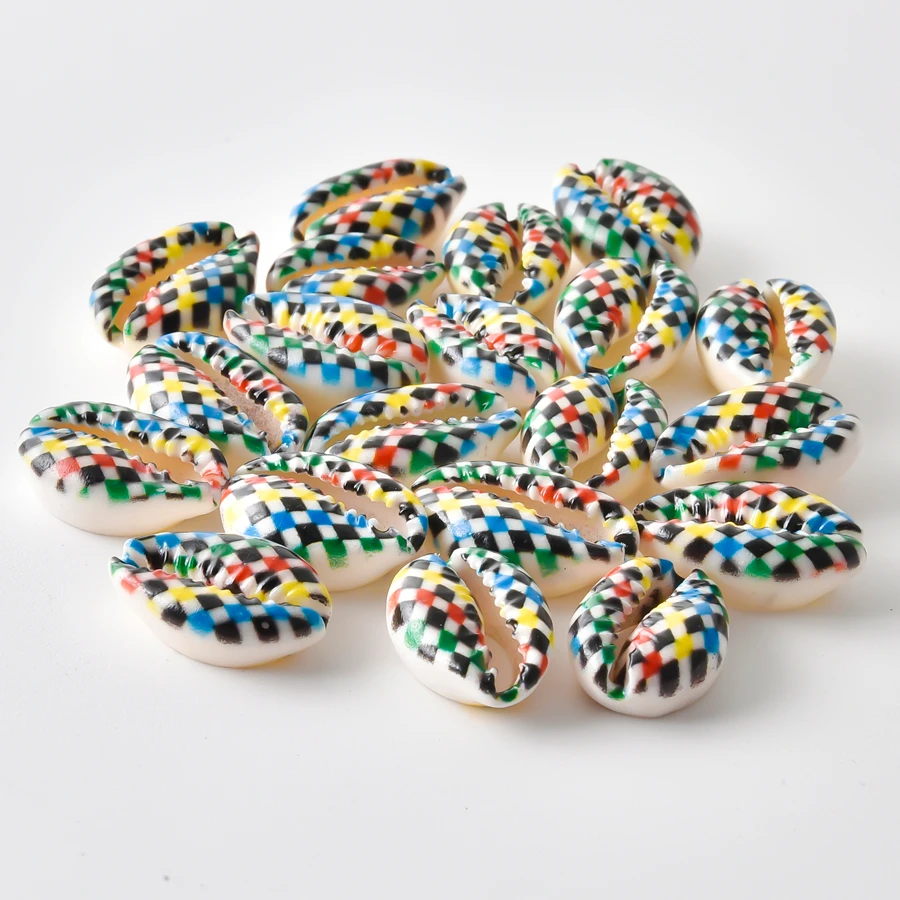 5 Stück bunte Muschel-Anhänger mit bösem Blick/Türkischem Auge, Seestern, Schildkröten-Muscheln, Anhänger für die Schmuckherstellung, handgefertigte Armbänder, Geschenk – Detail 12