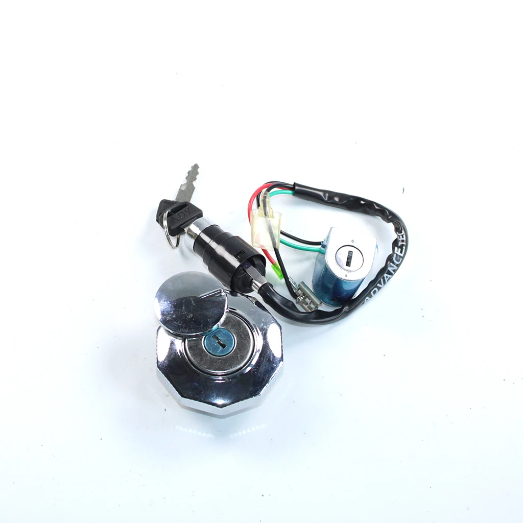 Fuel tank cap with key ignition switch with handle lock For HONDA CD 70 motorcycle motorbike ATV Dirt Pit Bike Parts