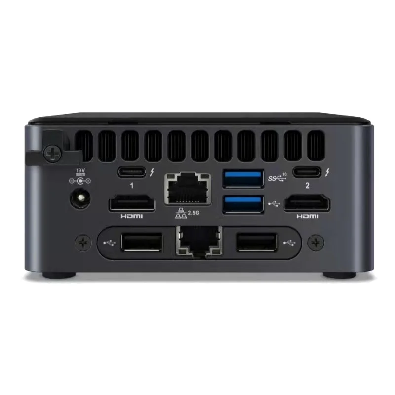 Intel Tiger Canyon NUC 11 I3/I5/I7 TNK Komputer Mini Komersial Host Iris X Core Kartu Grafis WI-FI 6 Window10/11 Asli