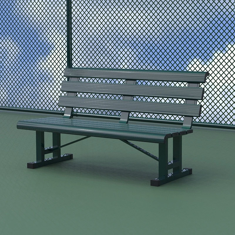 Tennis Court Back Rest Seat Athlete Rest Chair Full Aluminum