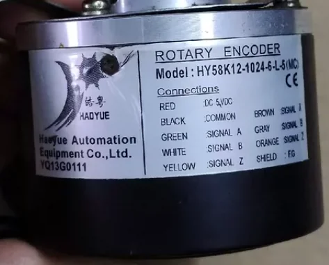 HY58K12-1024-6-L-5（MC） Second hand Encoders HY58K12 1024 6 L 5（MC），Fast shipping