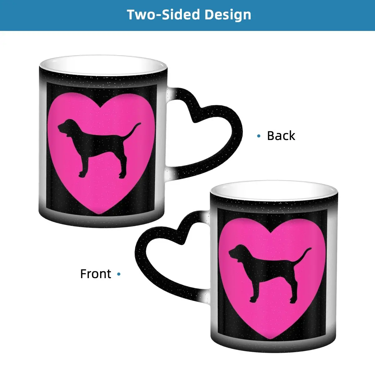 Love Pink Mug Funny Ceramic Coffee Cups Tea Mugs Milk Cup Drinkware Gifts for Woman Man