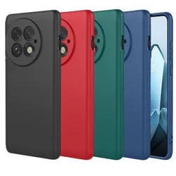 Flexible Liquid Silicone TPU Case For OnePlus 13 13R One Plus 12 12R Protective Cover Bumper Fundas Coque Capa