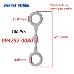 100pcs/bag 8mm/6mm Gesket for Washer Shim Fuel Injector Oil Return Pipe Gasket China Made New