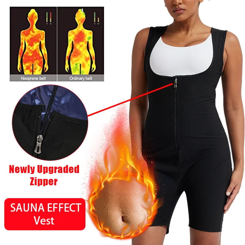المرأة كامل الجسم ساونا البدلة البطن التحكم حرق الدهون كامل الجسم المشكل مدرب خصر تحت الصدر التخسيس ضغط ارتداءها
