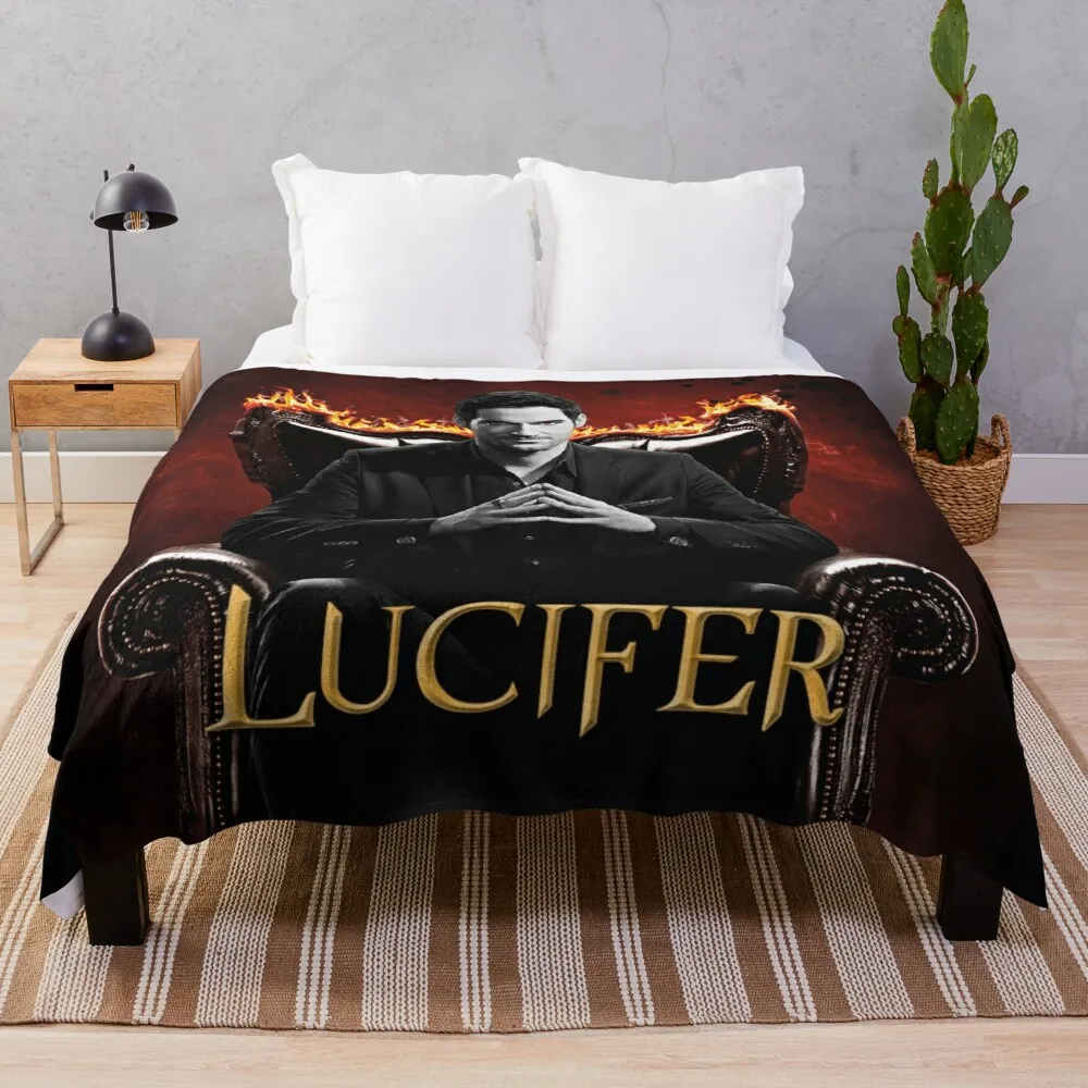 

LUCIFER Throw Blanket Soft Beds Blankets Sofas Of Decoration Luxury Thicken Blankets