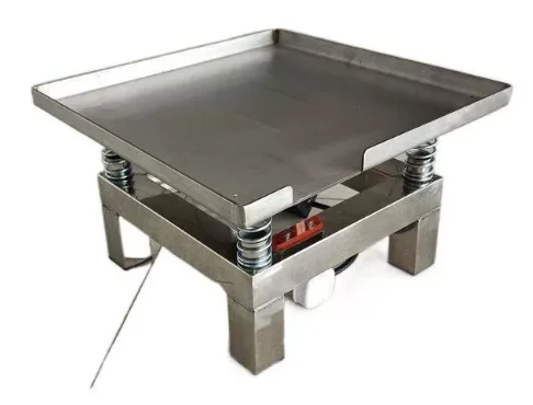 Concrete Test Stainless Steel Miniature Vibrating Table Small Concrete Vibration Cement Mortar