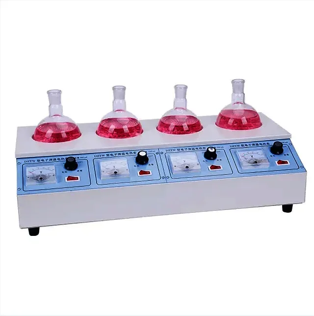 Lab Equipment Digital Display Temperature Control 2 to 8 Units 250ml 500ml 1000ml Heating Mantle