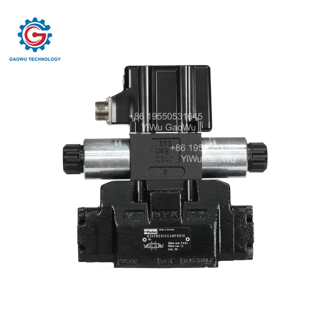 Brand New Parker Pilot Operated Proportional Directional Control Valve D31FBB32CC4NG00 , Original Parker D31FBB32CC4NG00 Valve