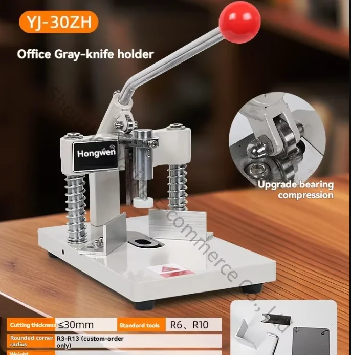 Desktop Rounder PVC Corner Cutting Machine, Manual Corner Cutting Machine Plastic Corner Cutting Machine
