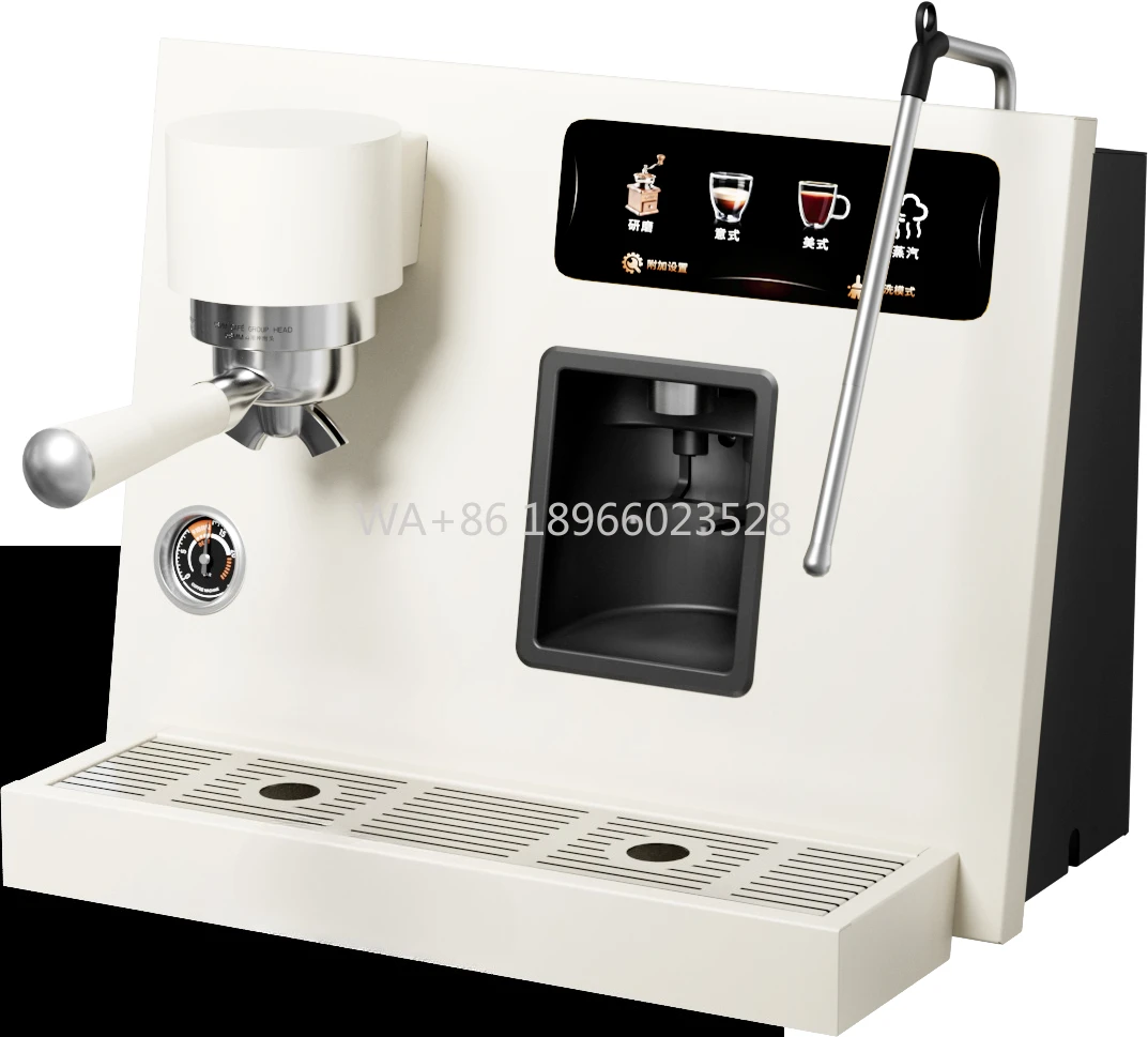 

vEspresso Coffee Machine Maker Grinding and Extraction 1600W Build-in Semi-automatic