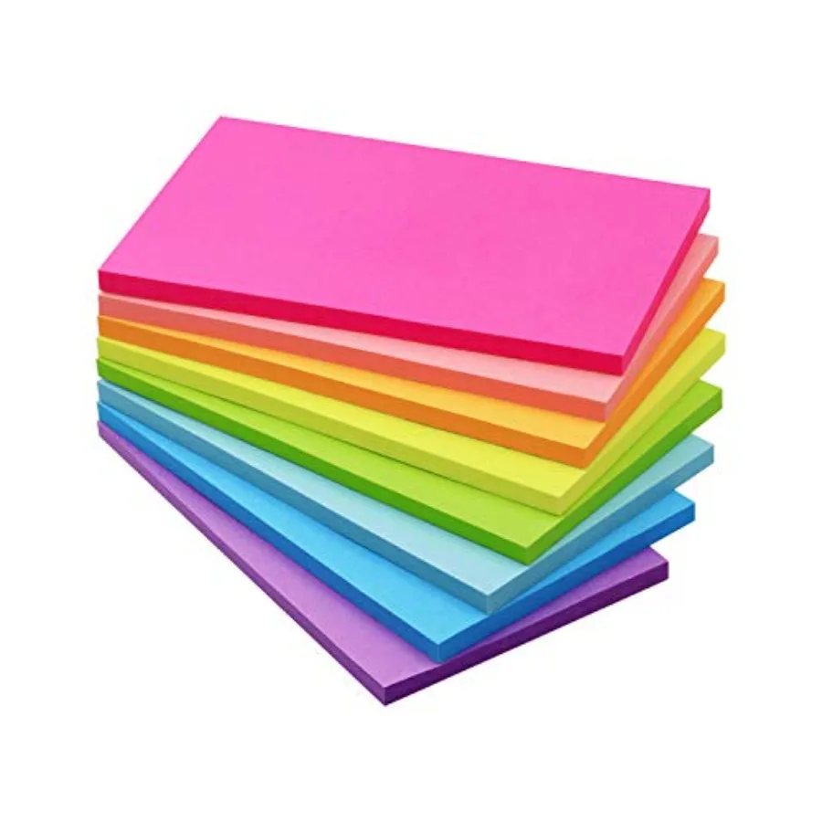 

Sticky Notes ch Bright Colors Self-Stick Packs 400 Sheets