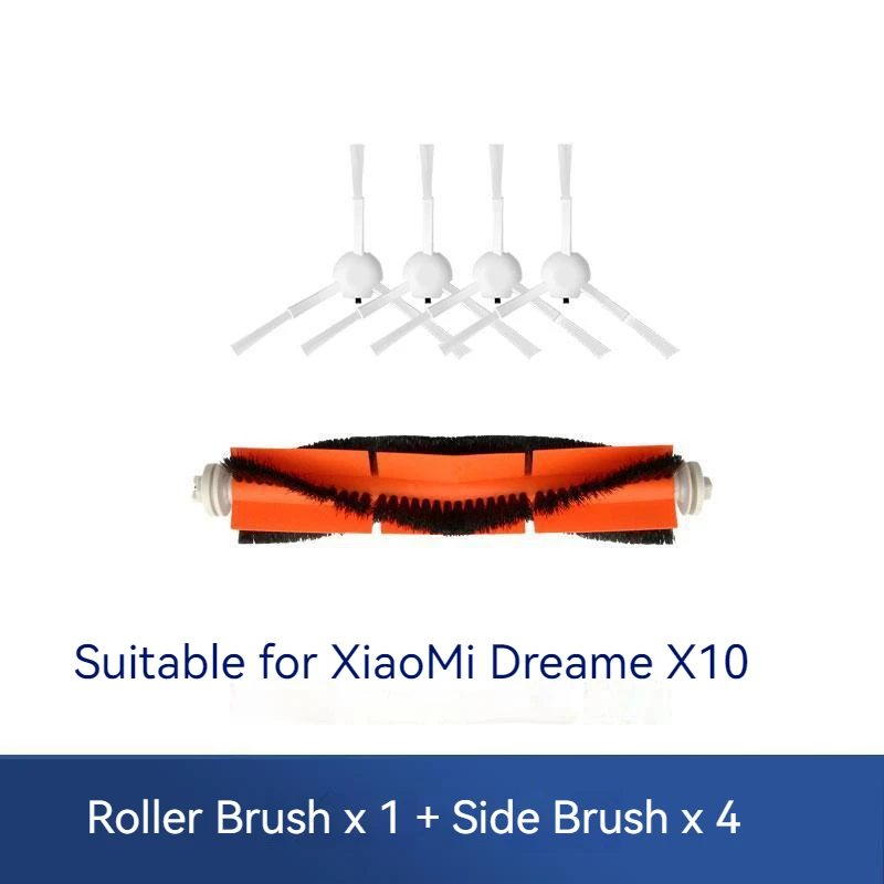 استبدال قطع الغيار ل شاومي دريمي X10 روبوت فراغ فرشاة الرئيسية الجانب فرشاة هيبا تصفية ممسحة منصات