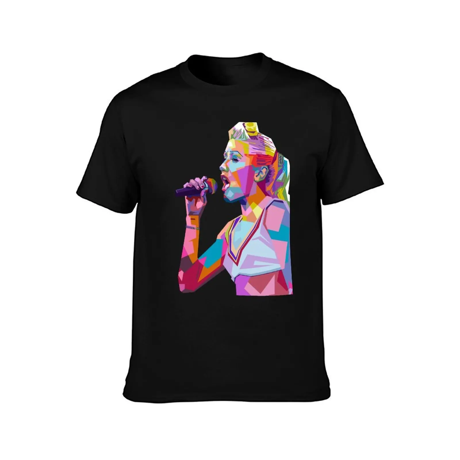 Gwen Stefani Pop Art T-Shirt Long Lasting Casual T-Shirt